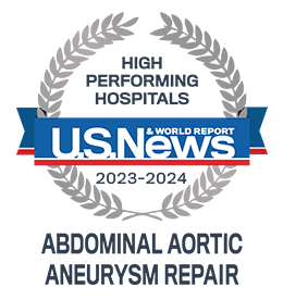 High Performing badge for Abdominal Aortic Aneurysm Repair (AAAR)